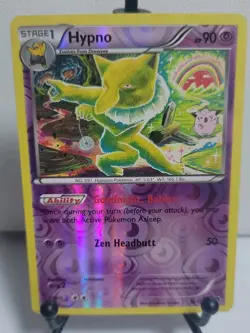Hypno 51/122 Breakpoint Reverse Holo Rare Pokemon Card 2016 - Image 1