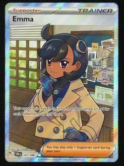 Emma 107/086 Ultra Rare Chaos Rising Holo Near Mint - Image 1