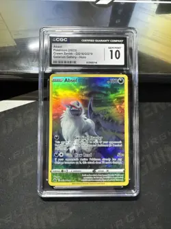 2023 Pokemon Galarian Gallery Crown Zenith Absol Holo CGC 10 - Image 1