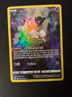 Pokemon TCG Mew GG10/GG70 Galarian Gallery Full Art Crown Zenith LP - Image 1