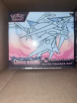 Chaos Rising Pokemon Center ETB Elite Trainer Box Factory Sealed Brand New - Image 1
