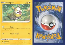 YAMPER 073/202 COMMON SWORD & SHIELD POKEMON NEAR MINT - Image 3