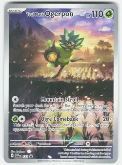 TEAL MASK OGERPON 123 HOLO PROMO SCARLET & VIOLET PROMO POKEMON NM/M - Image 1