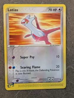 Pokemon Card 2003 LATIAS 014 Non-Holo Nintendo Black Star Promo E-Reader NM/VLP - Image 1
