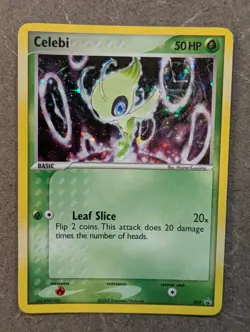 Pokemon Card 2005 CELEBI 029 Holo Nintendo Black Star Promo NM/VLP - Image 1