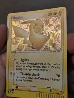 Pokemon Card 2003 PIKACHU 012 Holo Nintendo Black Star Promo NM/VLP - Image 2