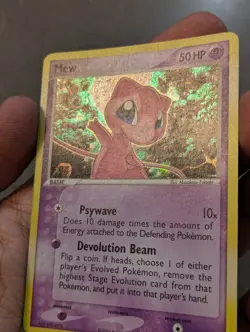 Pokemon Card 2006 MEW 040 Holo Nintendo Black Star Promo LP/MP - Image 2