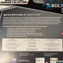 2 set Pokemon TCG: Unova Heavy Hitters Premium Collection (Costco) Sealed New - Image 5
