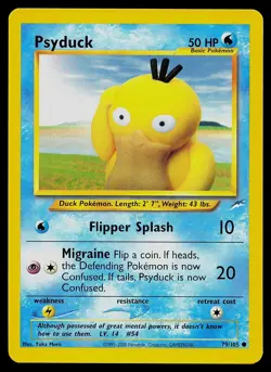 Pokemon Card - Psyduck Neo Destiny 79/105 Common - Image 1