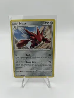 Scizor - Rebel Clash 128/192 - Rare - MP - Pokemon - Image 1