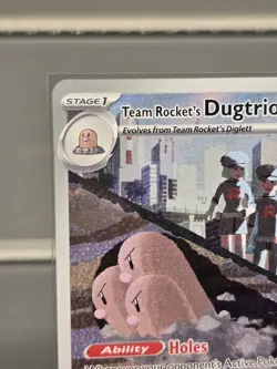Team Rockets Dugtrio 239/217 - Pokemon TCG - Ascended Heros Illustration Rare - Image 2