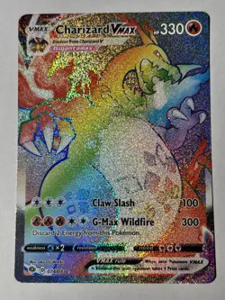 Pokemon TCG Champions Path Holo Charizard VMAX Secret Rare 074/073 Near Mint - Image 2