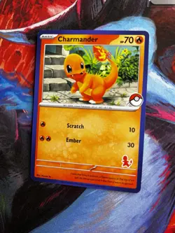 Charmander Blue Border My First Battle & Charmeleon Stamped Pokemon TCG - Image 2