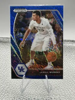 2021-22 Panini Prizm Draft Picks Jamal Murray Blue Shimmer Prizm /13 - Image 1