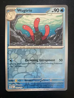Wugtrio - 059/197 - Reverse Holo - Obsidian Flames - NM/M - Pokemon Card - Image 1