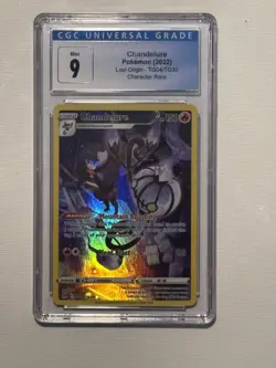 Chandelure Character Rare Lost Origin CGC 9 Pokemon Card Graded - Image 1
