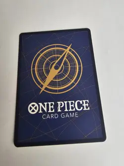 One Piece English UK TCG Card P-043 Monkey D Luffy Promo 2nd Anniversary Stamped - Image 2
