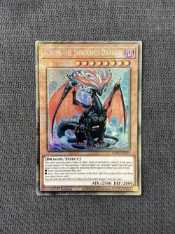 RA05-EN019 Albion the Shrouded Dragon Starlight Rare 1st Edition YuGiOh - Image 1