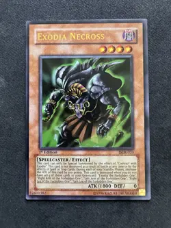 Yu-Gi-Oh! TCG Exodia Necross Dark Crisis DCR-020 1st Edition Ultra Rare - Image 1