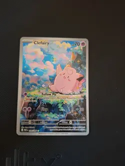 Clefairy 094/088 Perfect Order Full Art Illustration Rare Pokemon Card Near Mint - Image 1