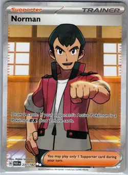 Norman - 237/182 SV04: Paradox Rift - Pokemon Card - NM - Image 1