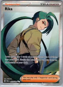 Rika - 241/182 SV04: Paradox Rift - Pokemon Card - NM - Image 1