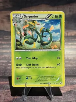 Serperior (5) 5/114 Holo Rare Black and White Pokemon Card - Image 1