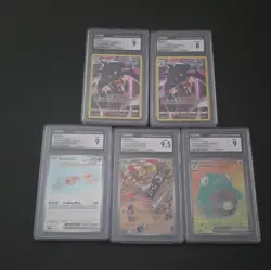 Pokemon Lot Of 5 Graded Cards PSA CGC Archaludon,Bellibolt Ex, Eiscue Ex,Malamar - Image 1