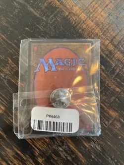 Magic the Gathering Card Game Blue Island Mondo Enamel Pin NEW UNUSED - Image 2
