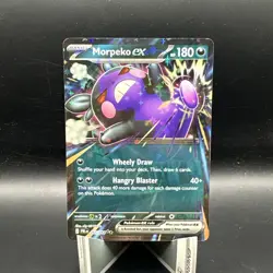 Morpeko Ex 055/084 - Pitch Black - Card in hand - Image 1