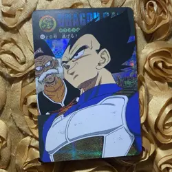 Vegeta Dragon Ball Z VISUAL ACG Anime Girl Holo Waifu Card Hero - Image 1
