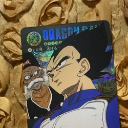 Vegeta Dragon Ball Z VISUAL ACG Anime Girl Holo Waifu Card Hero - Image 5