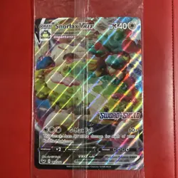 Snorlax VMAX 142/202 Jumbo Cards Holo Sealed M/Nm sword and shield stamp - Image 1