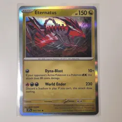 Eternatus 141/191 Sv08: Surging Sparks Holo Rare Pokemon TCG Card 2024 - Mint - Image 1