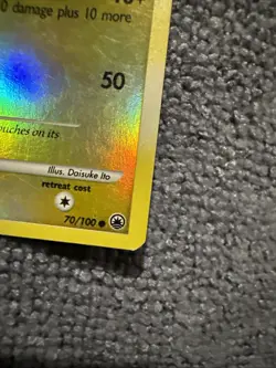 Pokemon TCG Pikachu Reverse Holo Platinum Promo Card 70/100 - DMG - Image 3