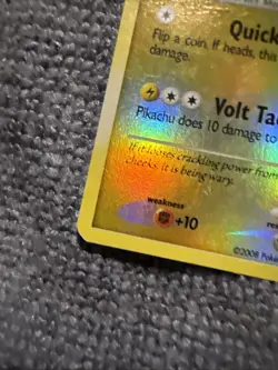 Pokemon TCG Pikachu Reverse Holo Platinum Promo Card 70/100 - DMG - Image 4