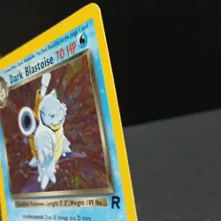 Pokemon Dark Blastoise Holo Rare TCG Card 3/82 LP/MP Condition Unlimited - Image 5