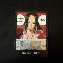 One Piece Card Game! Don - Boa Hancock OP07 - English Exclusive Card - Image 1