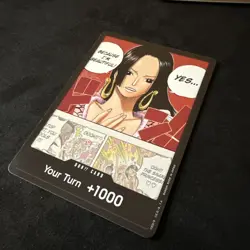 One Piece Card Game! Don - Boa Hancock OP07 - English Exclusive Card - Image 3