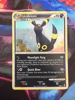 Pokemon Umbreon Holo Rare TCG Card Call of Legends 22/95 SWIRL - Image 1