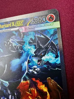🔥 Mega Charizard X ex 125/094 SIR Phantasmal Flames Pokemon Card NM - Image 4