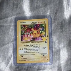 Pikachu's Birthday Surprise Promo Celebrations 25th Anniversary Pokemon Card set - Image 2