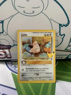 Cleffa 20/111 - Holo Rare - Celebrations Pokemon Card NM - Image 1