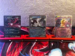 Pokemon TCG Lot 3 Pokemon Cards Yveltal ex Cetitan ex Mimikyu ex - Image 1