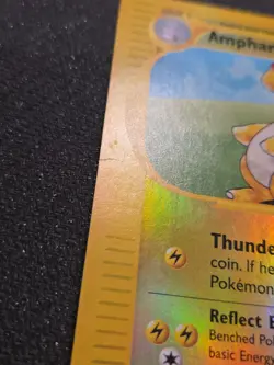 AMPHAROS #1/147 Holo Reverse Eng Aquapolis E-Series 2002 - Pokemon Rare Card MP - Image 5