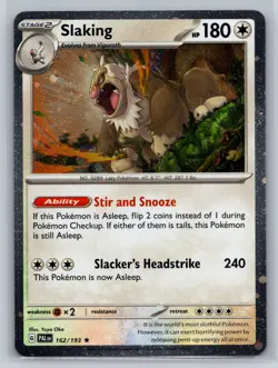 Slaking (Cosmos Holo) Holo Rare Miscellaneous Cards & Products 162/193 NM - Image 1