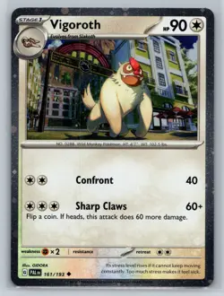 Vigoroth (Cosmos Holo) Holo Uncommon Miscellaneous Cards & Products 161/193 NM - Image 1