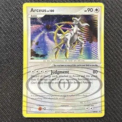 Arceus Holo Rare DP50 – Diamond & Pearl Promo 2009 – Pokemon Card MP-HP - Image 1