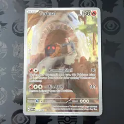Torkoal 172/167 Illustration Rare IR Twilight Masquerade TWM Pokemon Card - Image 1