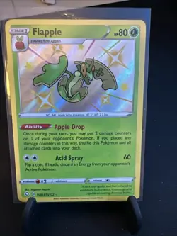 Flapple SV013/SV122 Shining Fates Holo Card Near Mint Condition - Image 1